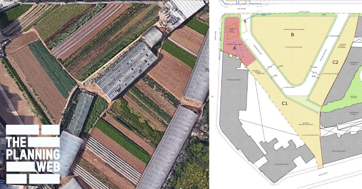 Swieqi’s Andrew’s Farm Faces Mega Development With New Road And Commercial Facilities Proposed For Agricultural Area