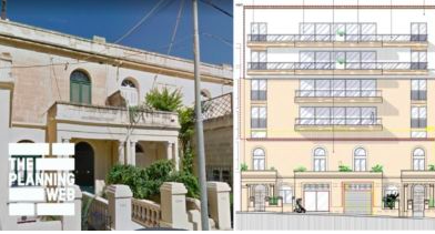 British Colonial Homes in St Julian’s Under Threat By Six Storey Development