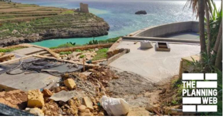 Illegal Concrete Works Pop Up In ODZ Area In Tal-Kantra, Gozo